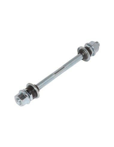 Front Hub Axle 5/16x140mm Chrome.